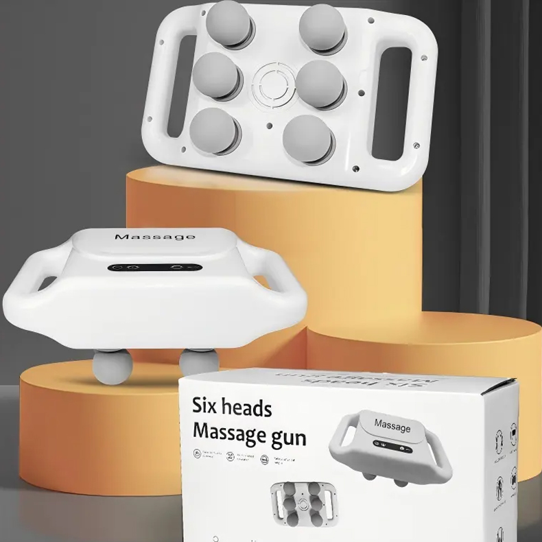 • جهاز تدليك الجسم الحديث مزود بست رؤوس, ضمان عام